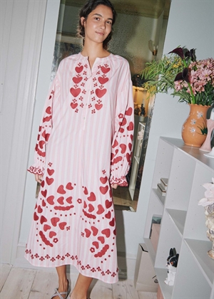 Elisabeth kjole Rose Stripes Sissel Edelbo 